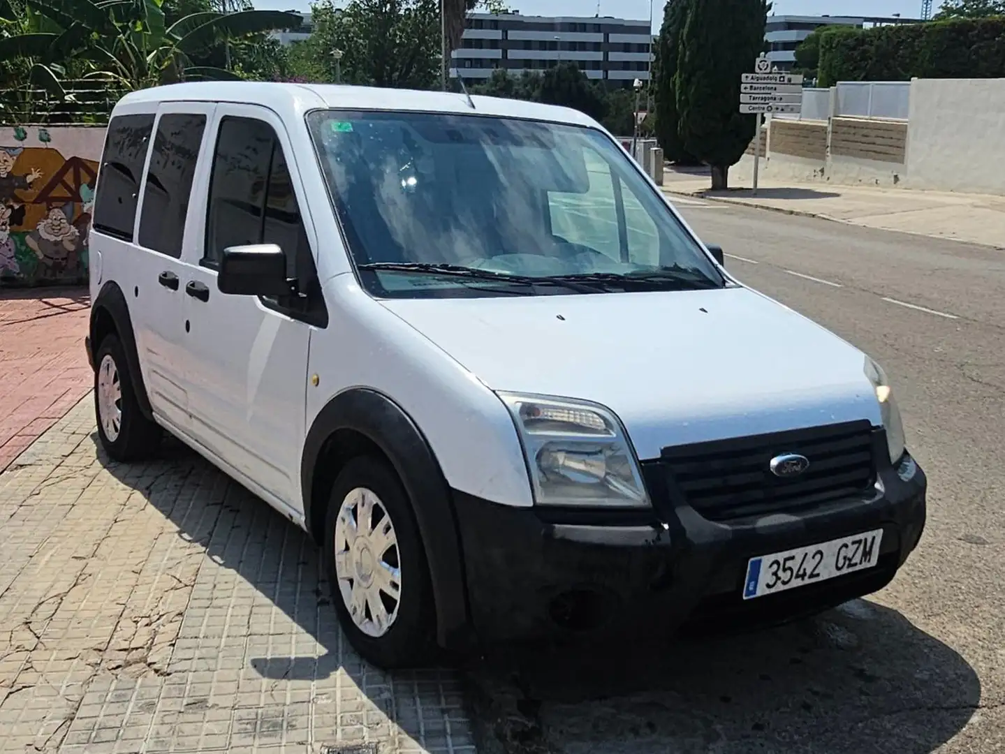 Ford Transit Connect FT 210S Kombi B. Corta Base Base Blanco - 2