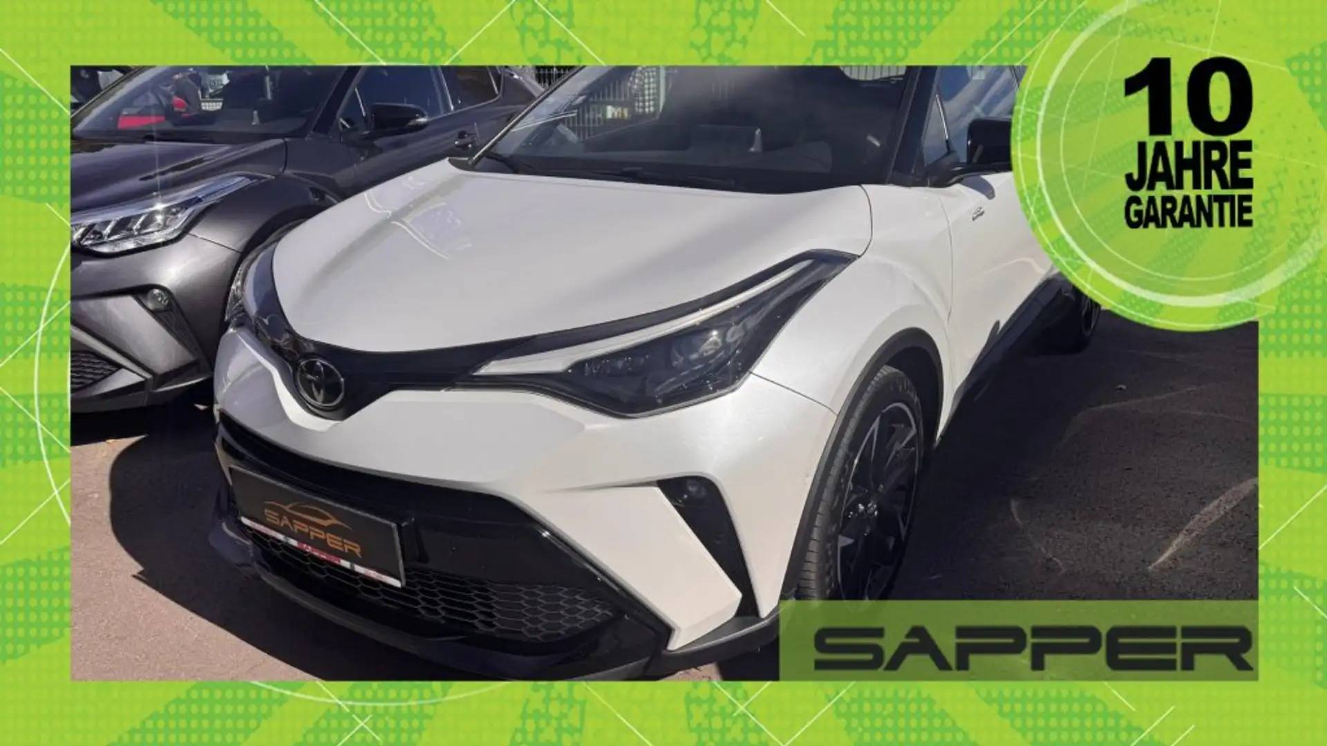Toyota C-HR 2,0 Hybrid GR-SPORT CVT Weiß - 1