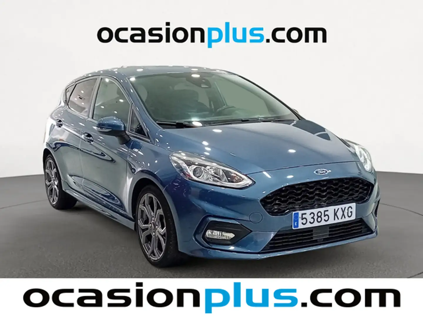 Ford Fiesta 1.0 EcoBoost S/S ST Line 100 Blau - 2