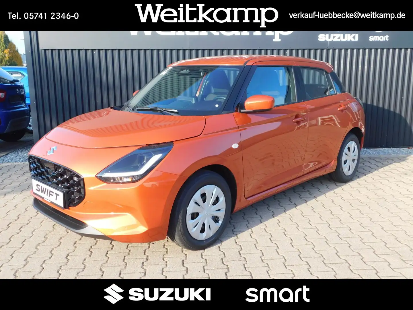 Suzuki Swift 1.2 Dualjet Hybrid Club 119EUR Leasing ohne Anz. Orange - 1
