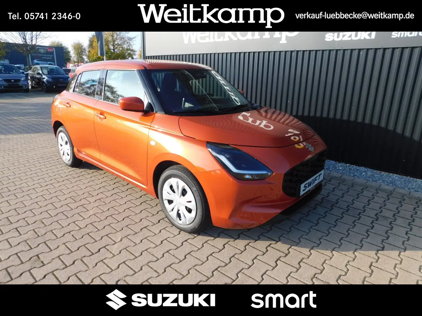 Suzuki Swift 1.2 Dualjet Hybrid Club 119EUR Leasing ohne Anz. Orange - 2
