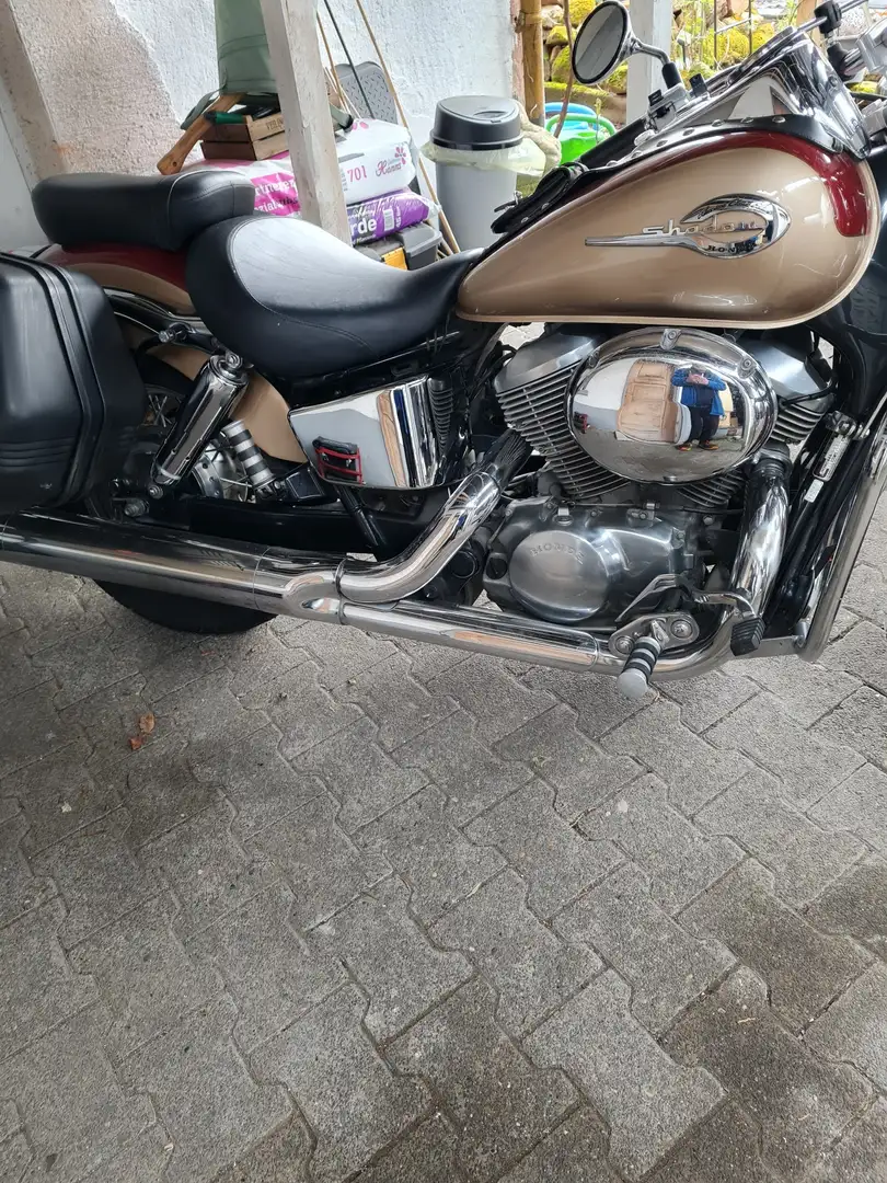 Honda Shadow 750 American Classic Beige - 2