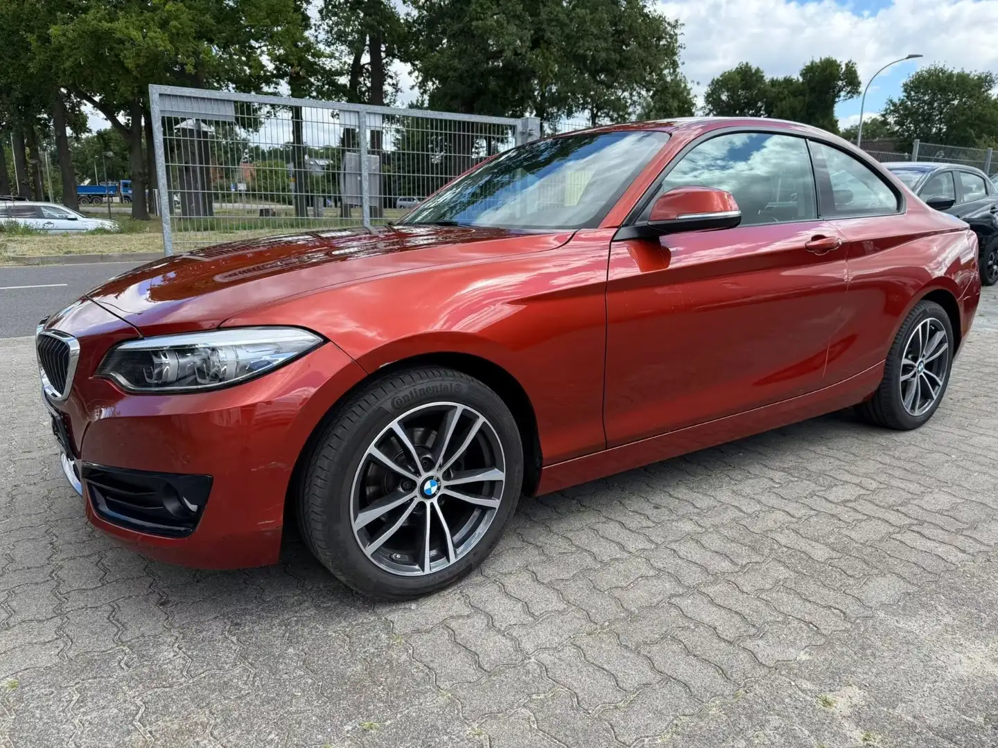 BMW 218 218i Coupe Sport Line Rosso - 1