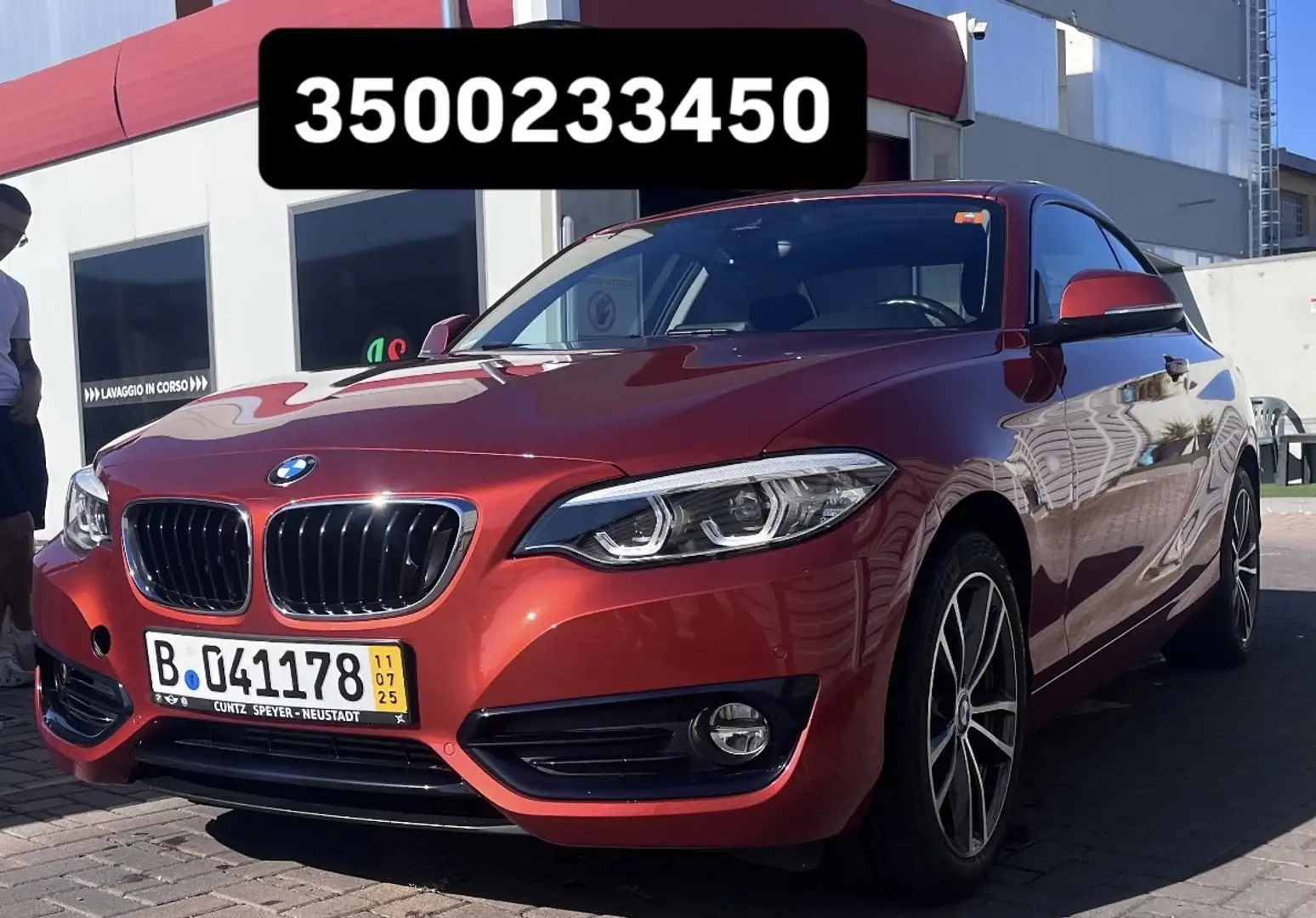 BMW 218 Bmw 218i Coupè 2020 Sport **neopatentati** Arancione - 1