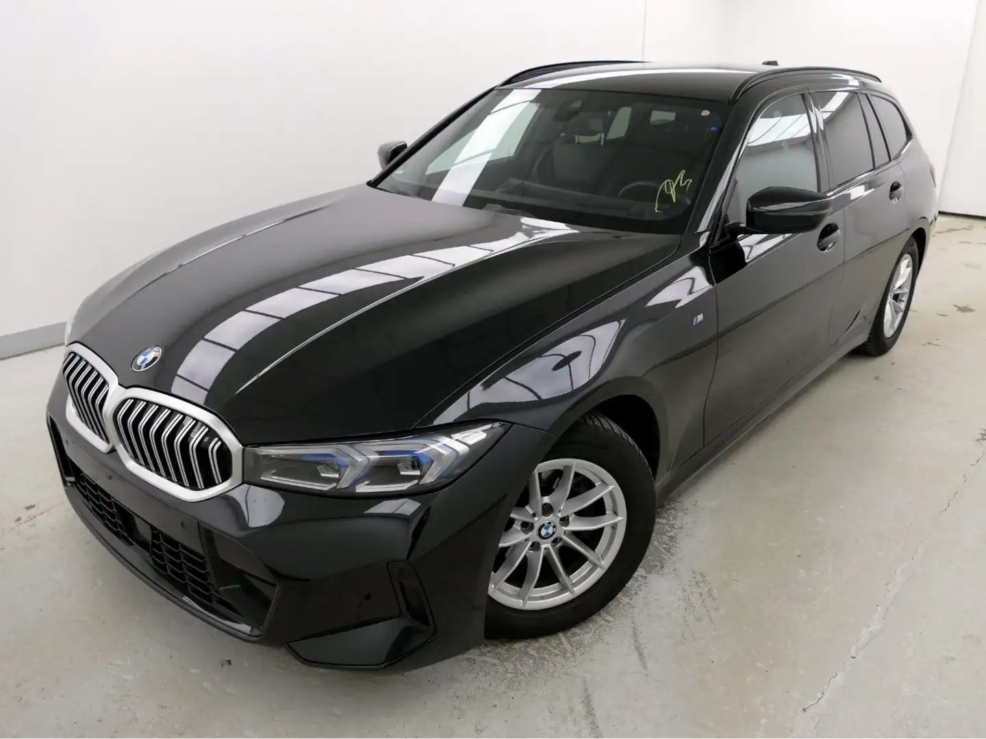 BMW 318 318d Touring M Sport HUD ACC RFK Sound el.Sitze Noir - 1