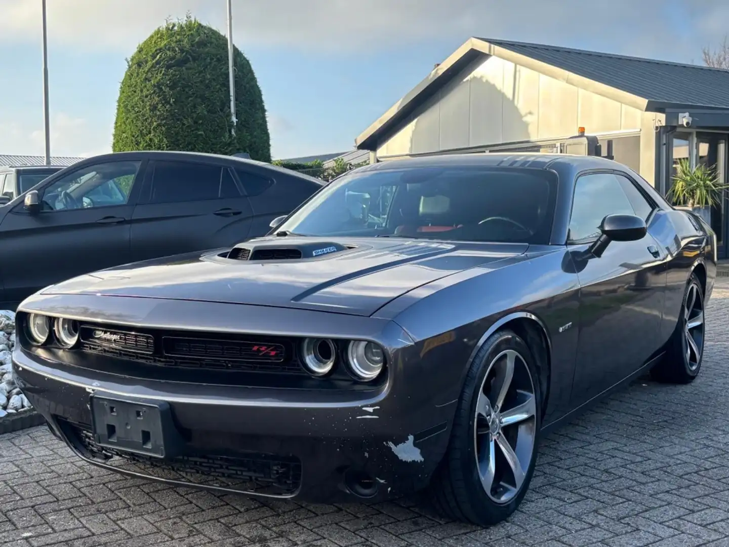Dodge Challenger 5.7 RT Hemi Shaker Automaat 2016 USA Title Grijs - 1