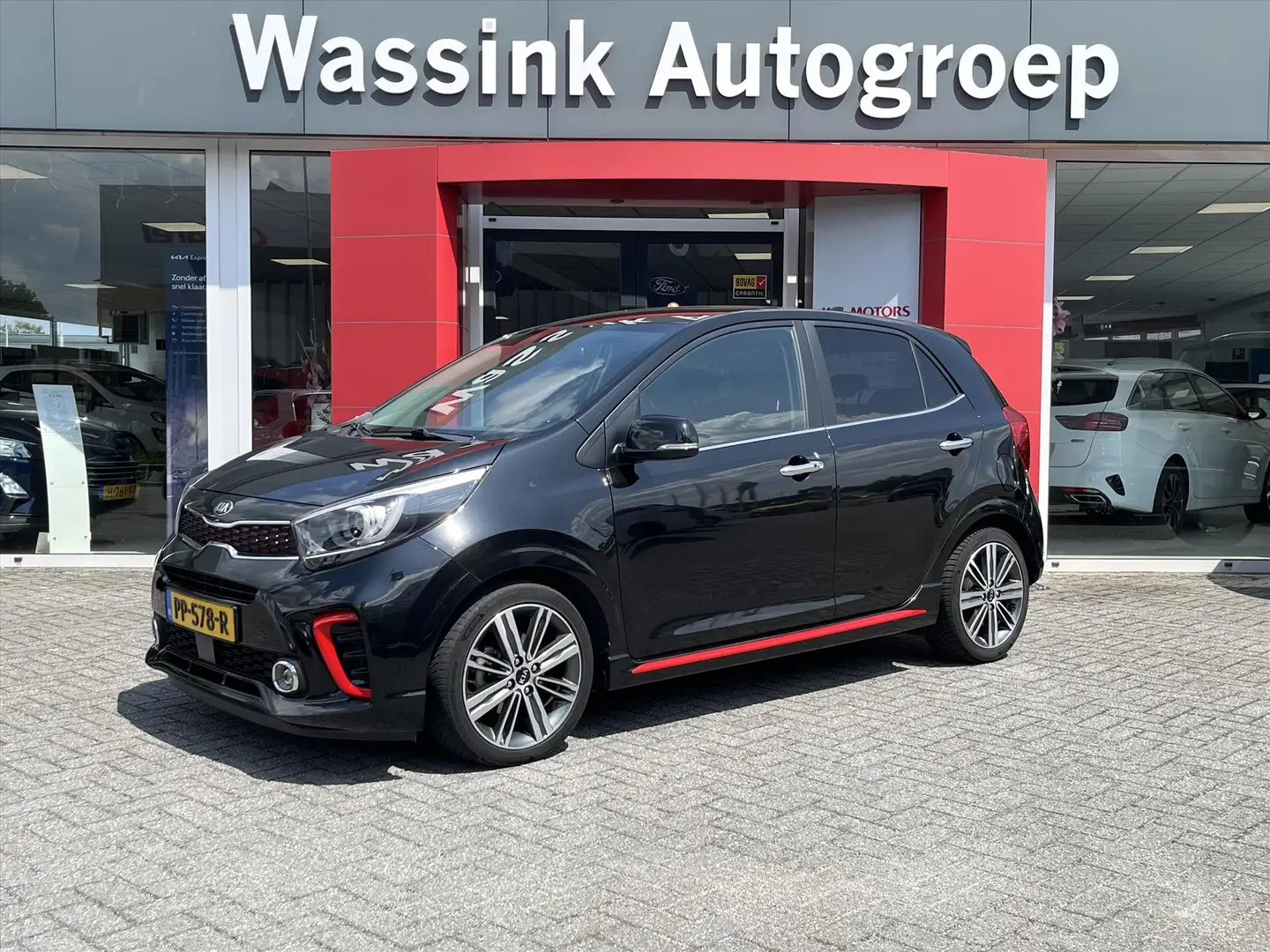 Kia Picanto 1.2 CVVT 84pk 5-zits GT-Line Full Options Stoel + Noir - 2