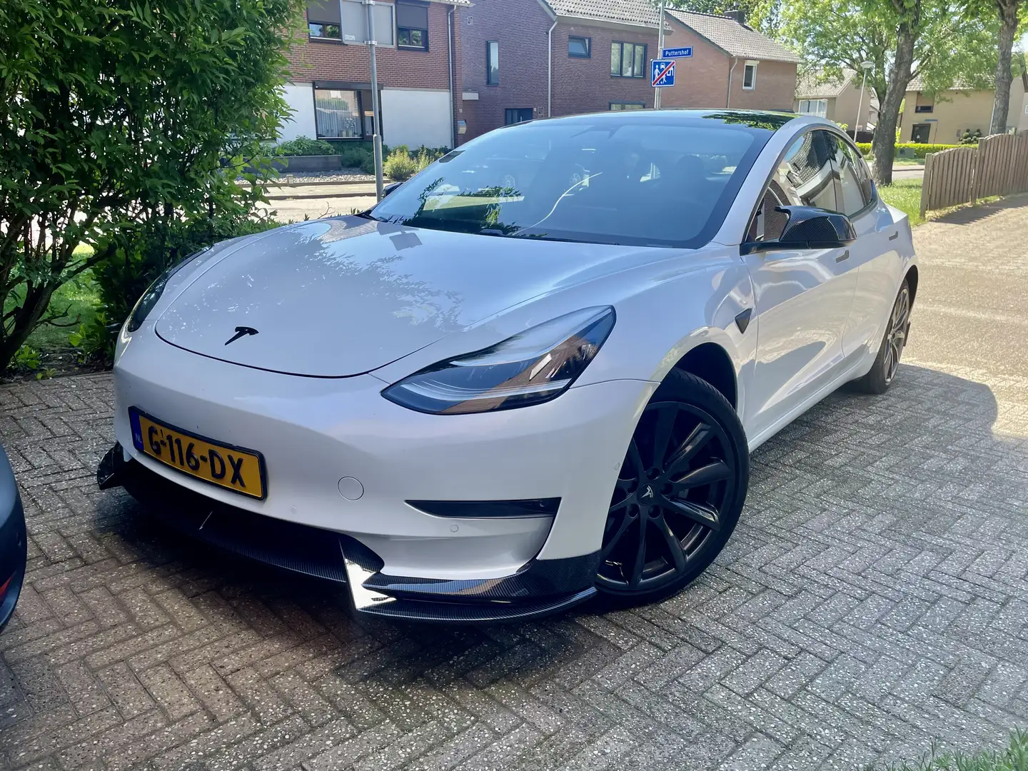 Tesla Model 3 Long Range AWD 75kWh Wit - 1