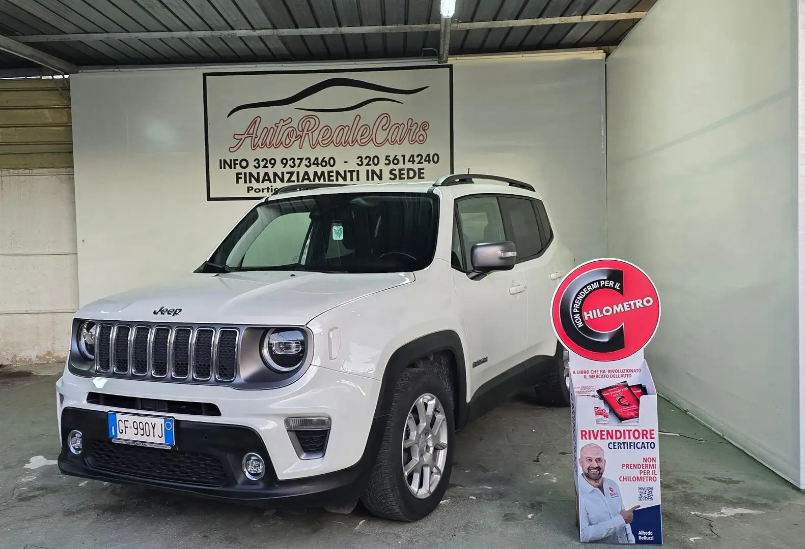 Jeep Renegade Renegade 1.6 mjt Limited 2wd 130cv Bianco - 1