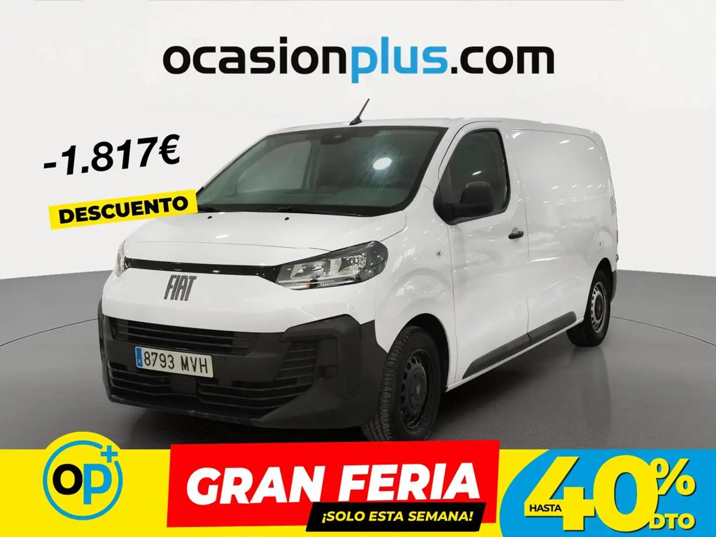 Fiat Scudo Furgón 1.5BlueHDI S&S L2 H1 88KW Blanco - 1