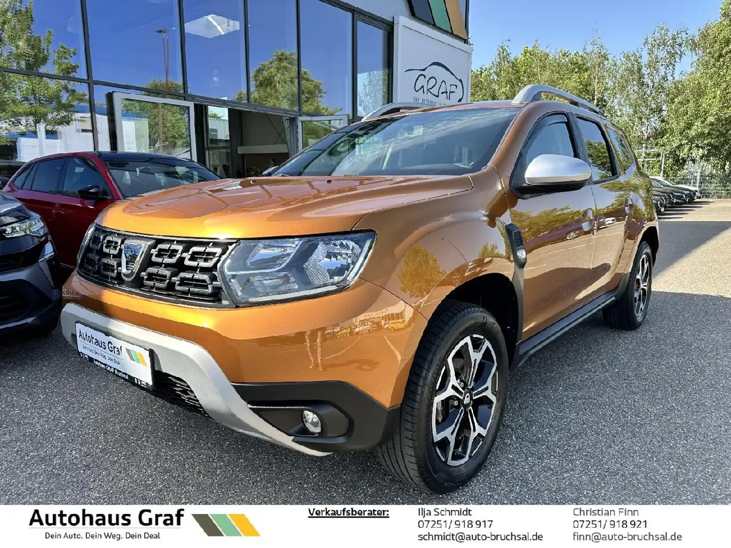 Dacia Duster Duster Prestige TCe 130*Klima*Kamera*Navi Orange - 1