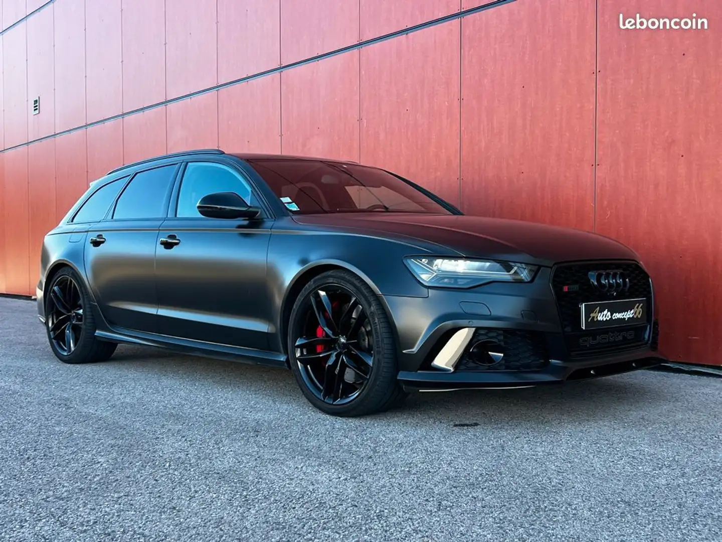 Audi RS6 Avant 4.0 V8 TFSI 560ch quattro Tiptronic Noir - 1