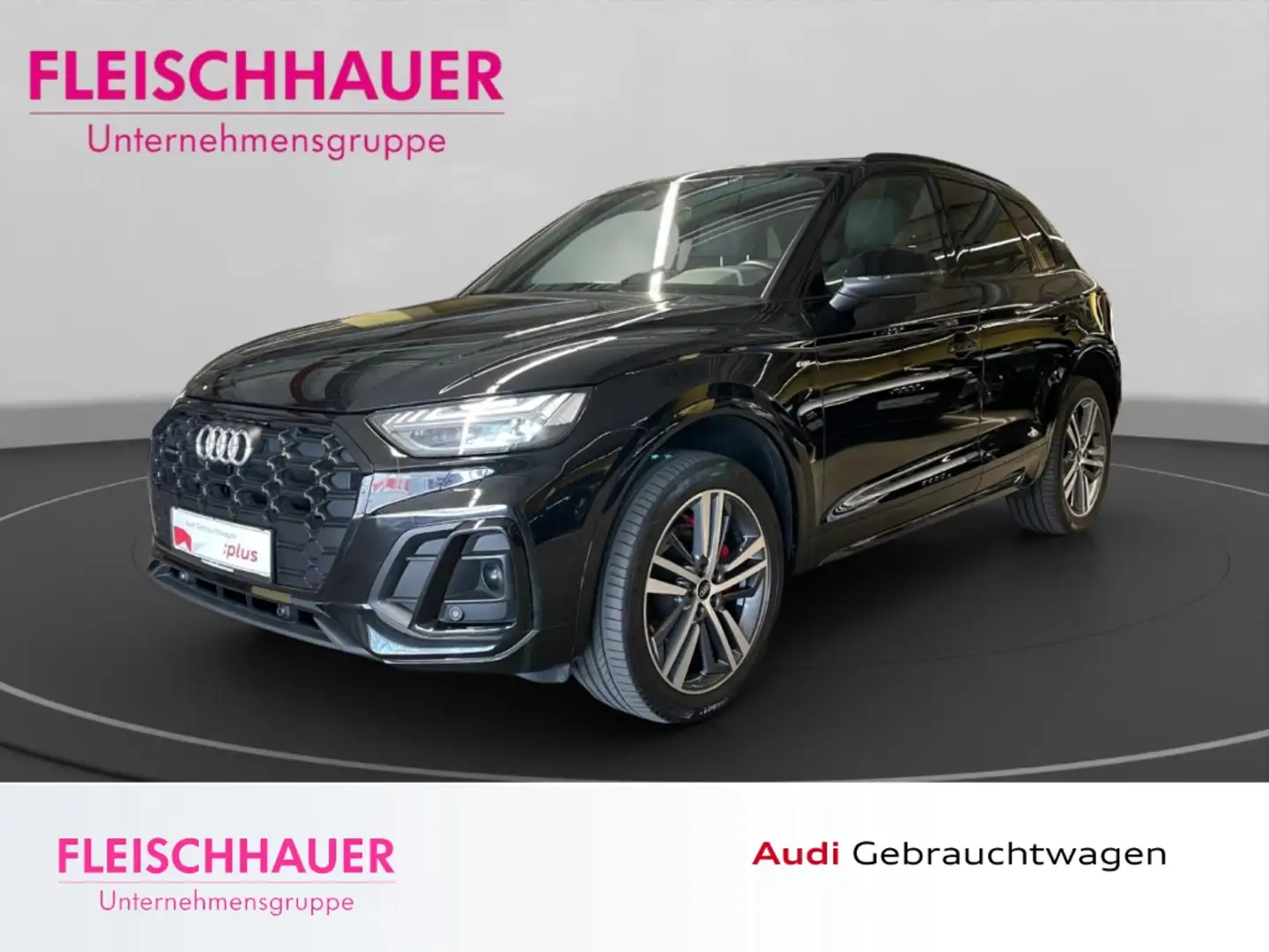 Audi Q5 40 TDI quattro S line MATRIX+PANO+ACC+NAVI+DC+LEDE Negro - 1