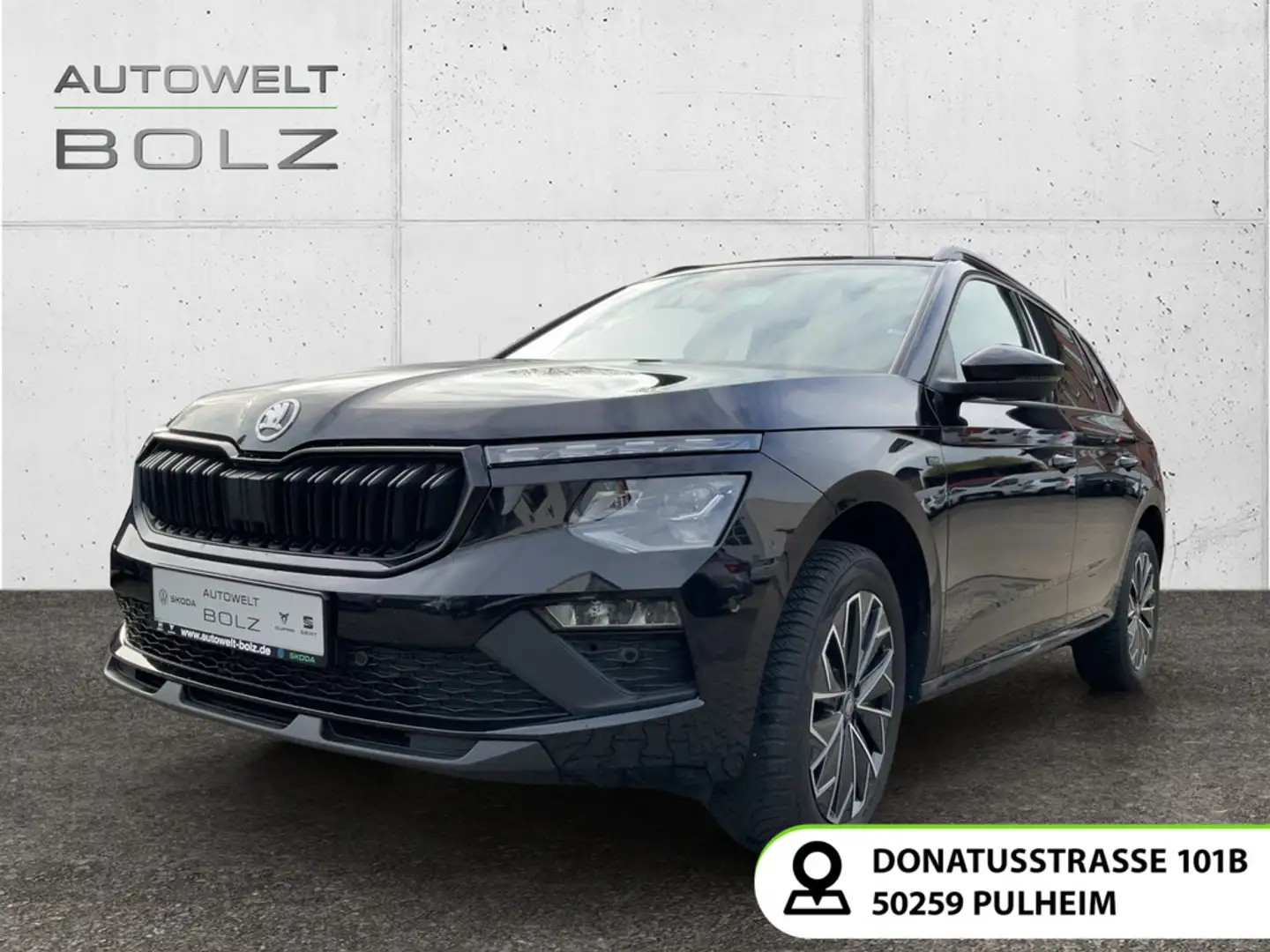 Skoda Kamiq Selection 1.5 TSI AHK Navi Kamera DigiCock Schwarz - 1