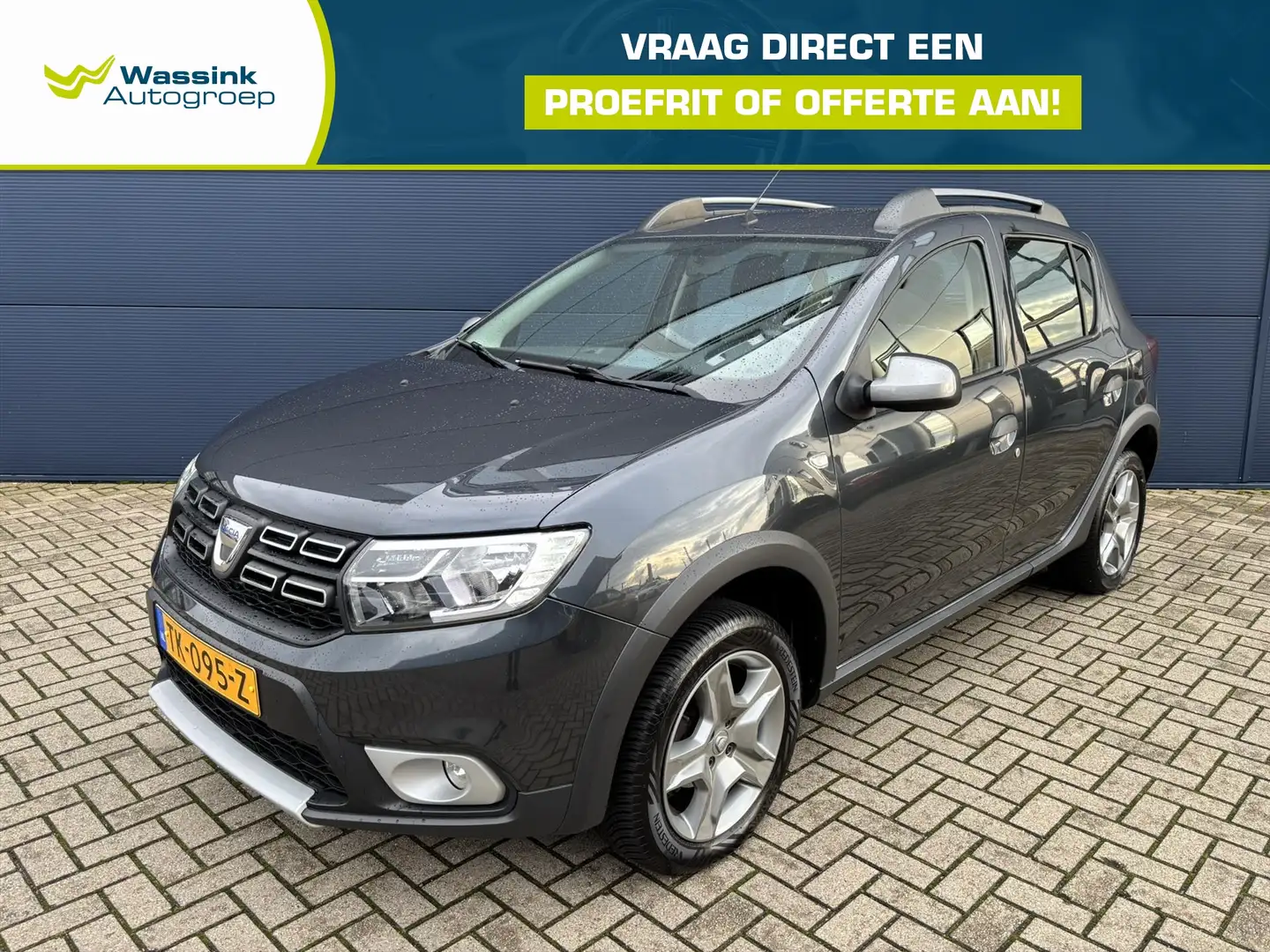 Dacia Sandero Stepway 90pk Bi-Fuel | Navigatie | Parkeercamera | Gris - 1