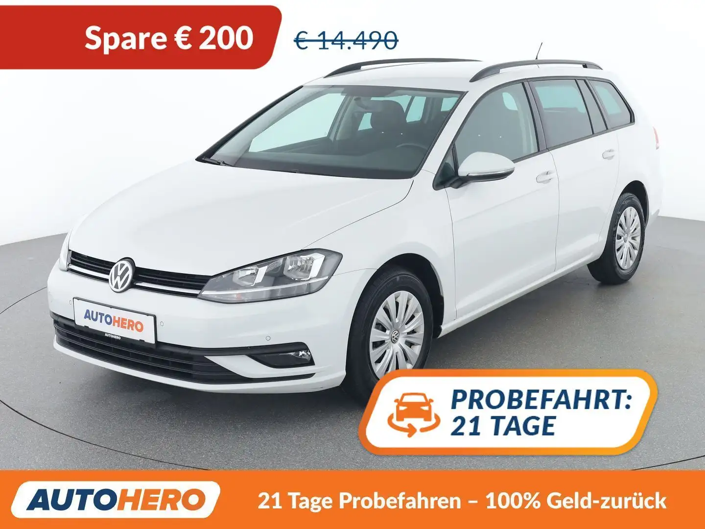 Volkswagen Golf 1.6 TDI Weiß - 1