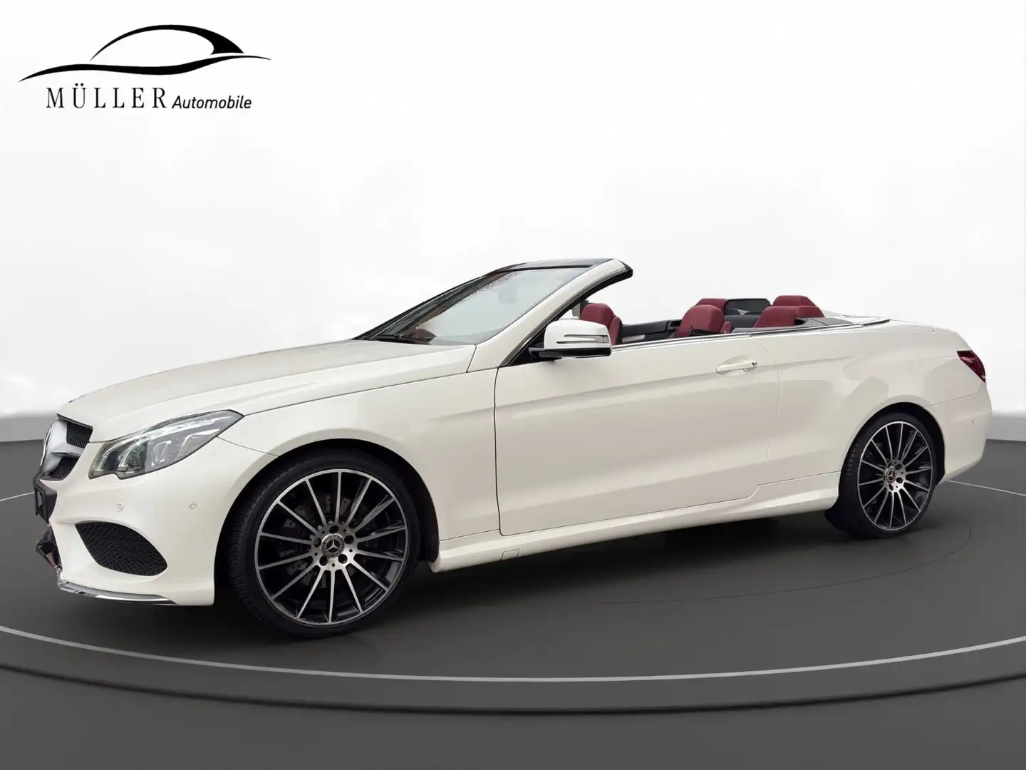 Mercedes-Benz E 200 E Cabrio AMG-Line AMG Blanc - 1