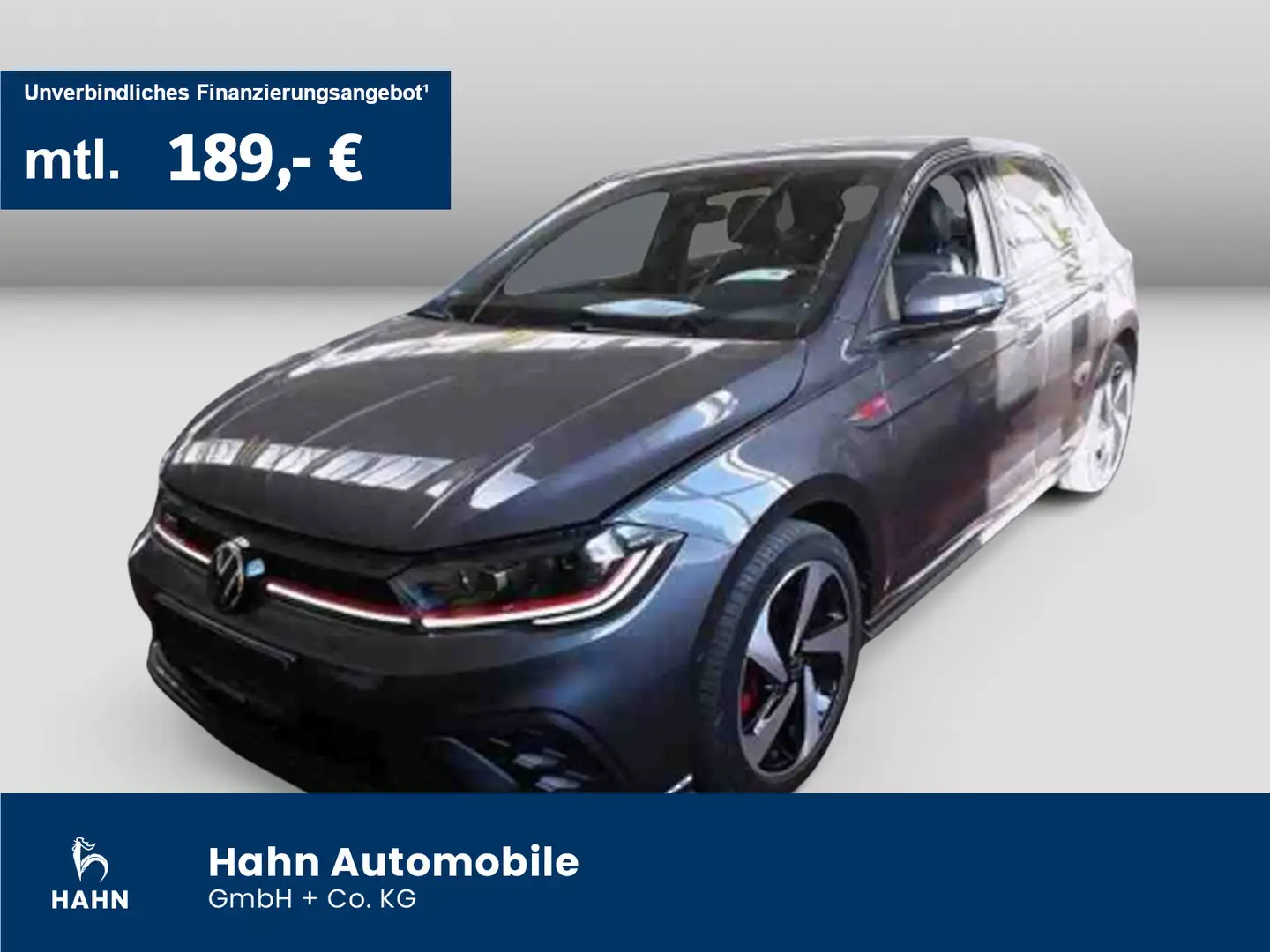 Volkswagen Polo GTI 2.0 TSI DSG Navi ACC Matrix Einparkh Gris - 1