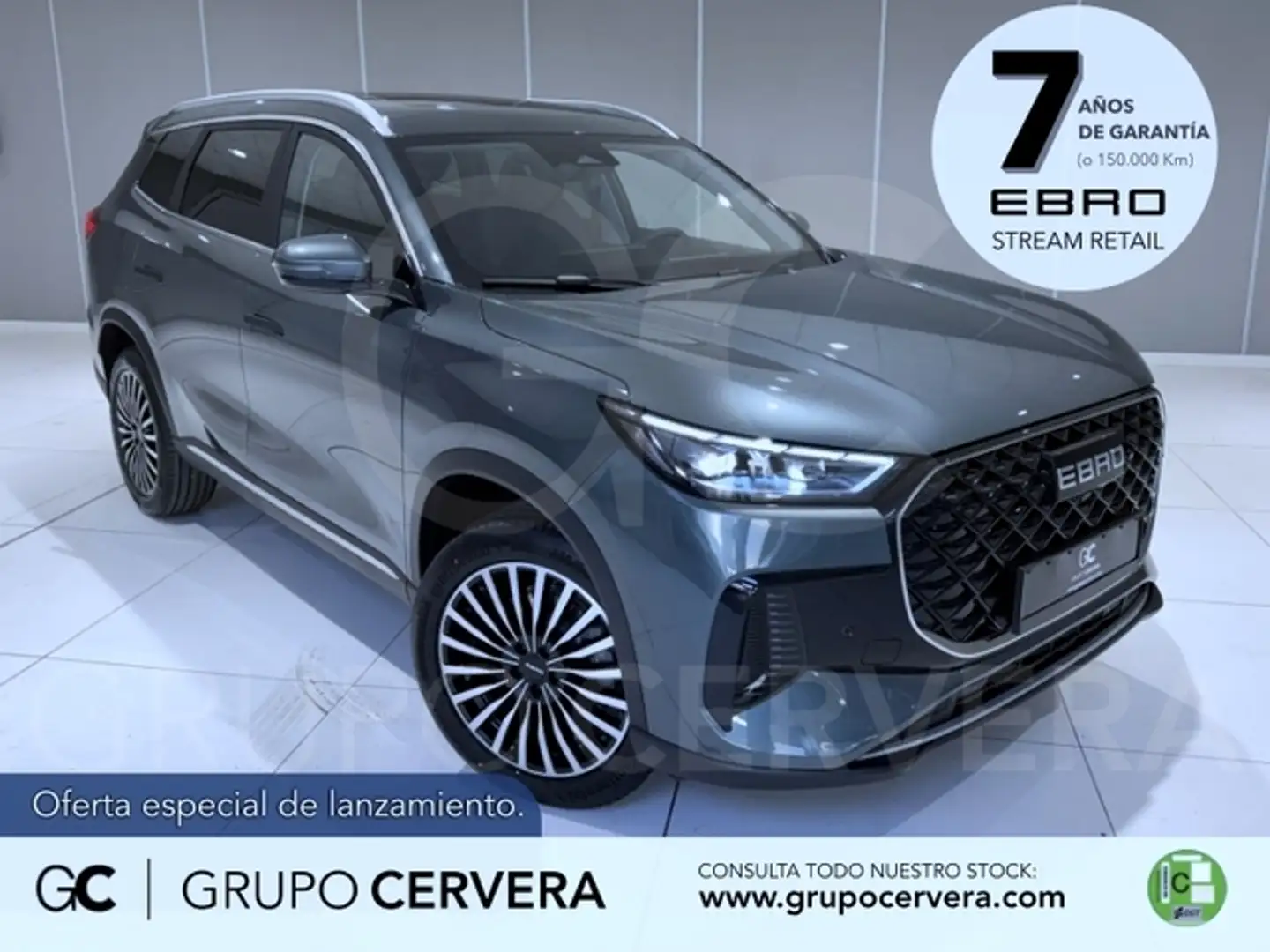Ebro s800 1.6 TGDI 7DCT Luxury FWD Gris - 1