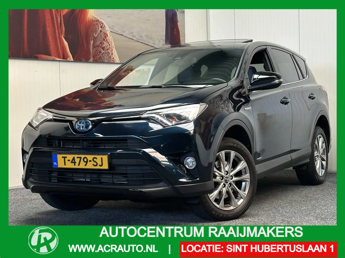 Toyota RAV 4 2.5 HYBRID DYNAMIC EDITION NAVIGATIE CRUISE CONTRO Bleu - 1