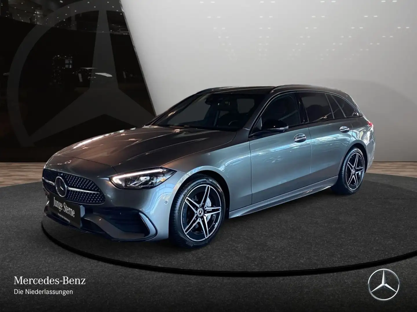 Mercedes-Benz C 300 T AMG+NIGHT+360+AHK+LED+KEYLESS+9G Grau - 2