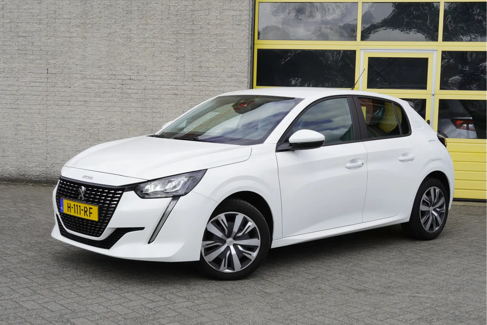 Peugeot 208 1.2 PureTech 5drs Blue Lease Active BJ2020 Led | P Wit - 2