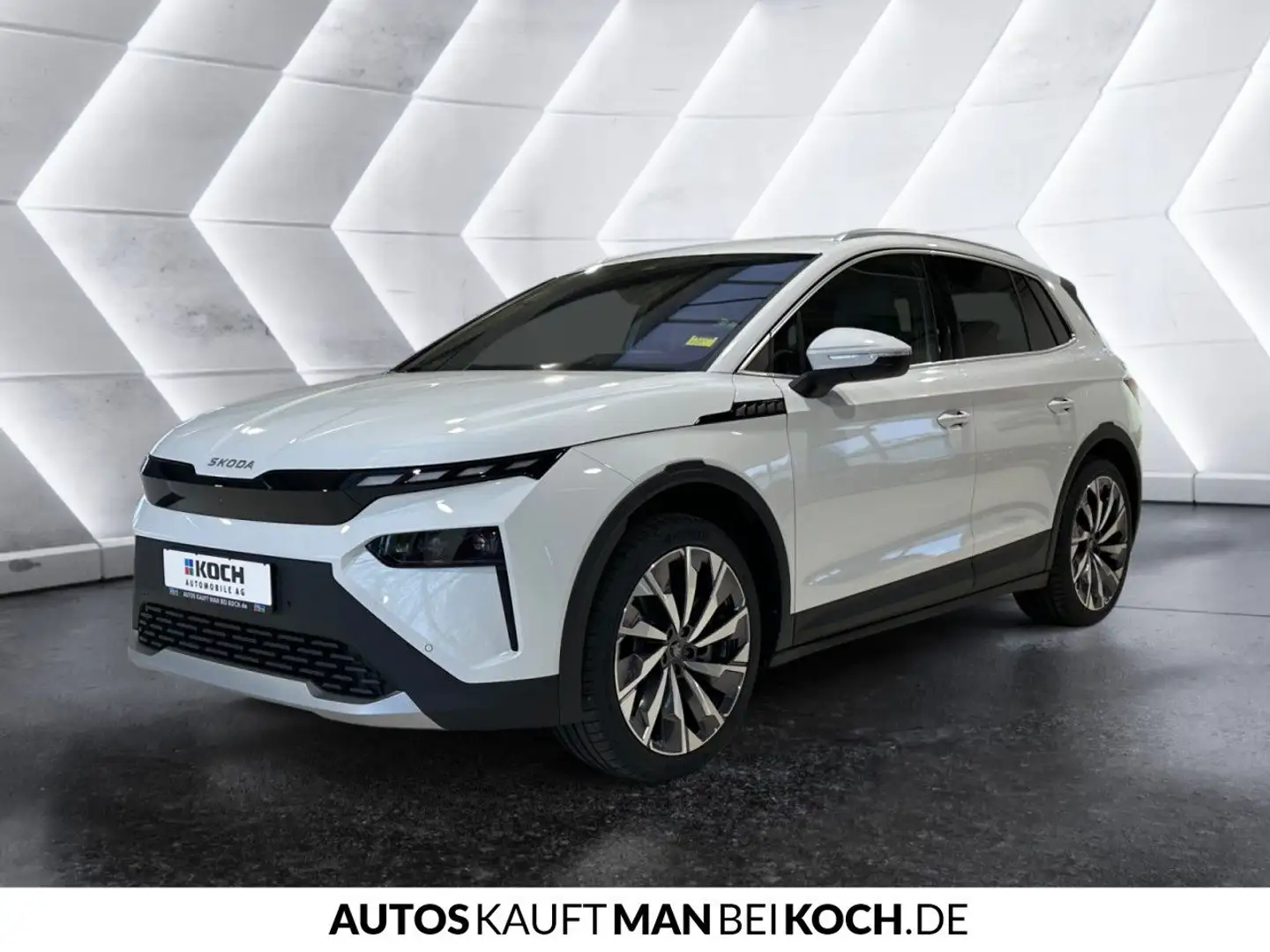 Skoda Elroq 85 Navi Matrix ACC AHK HUD LODGE LM 21ZOLL Weiß - 2
