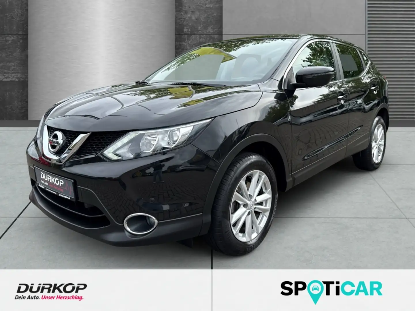 Nissan Qashqai Acenta*Kamera*Scheckheft*Sitzheizung*Tempomat Noir - 1