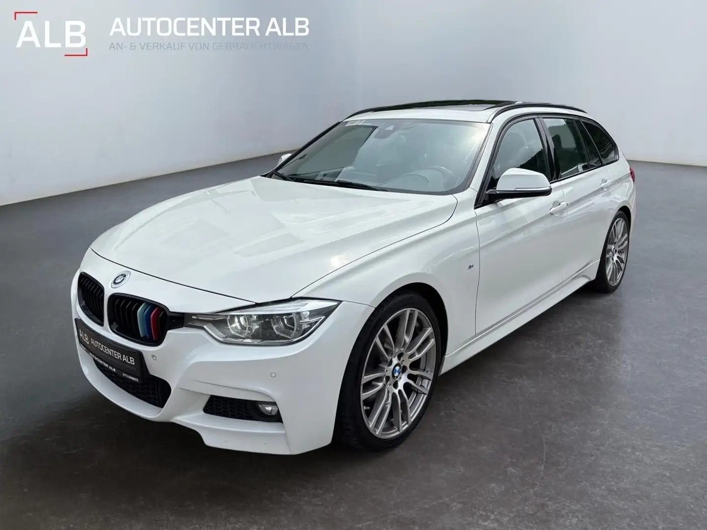 BMW 320 d lci M-PAKET/AUTOMATIK/PANO/NAVI/LEDER/EURO6 Weiß - 1
