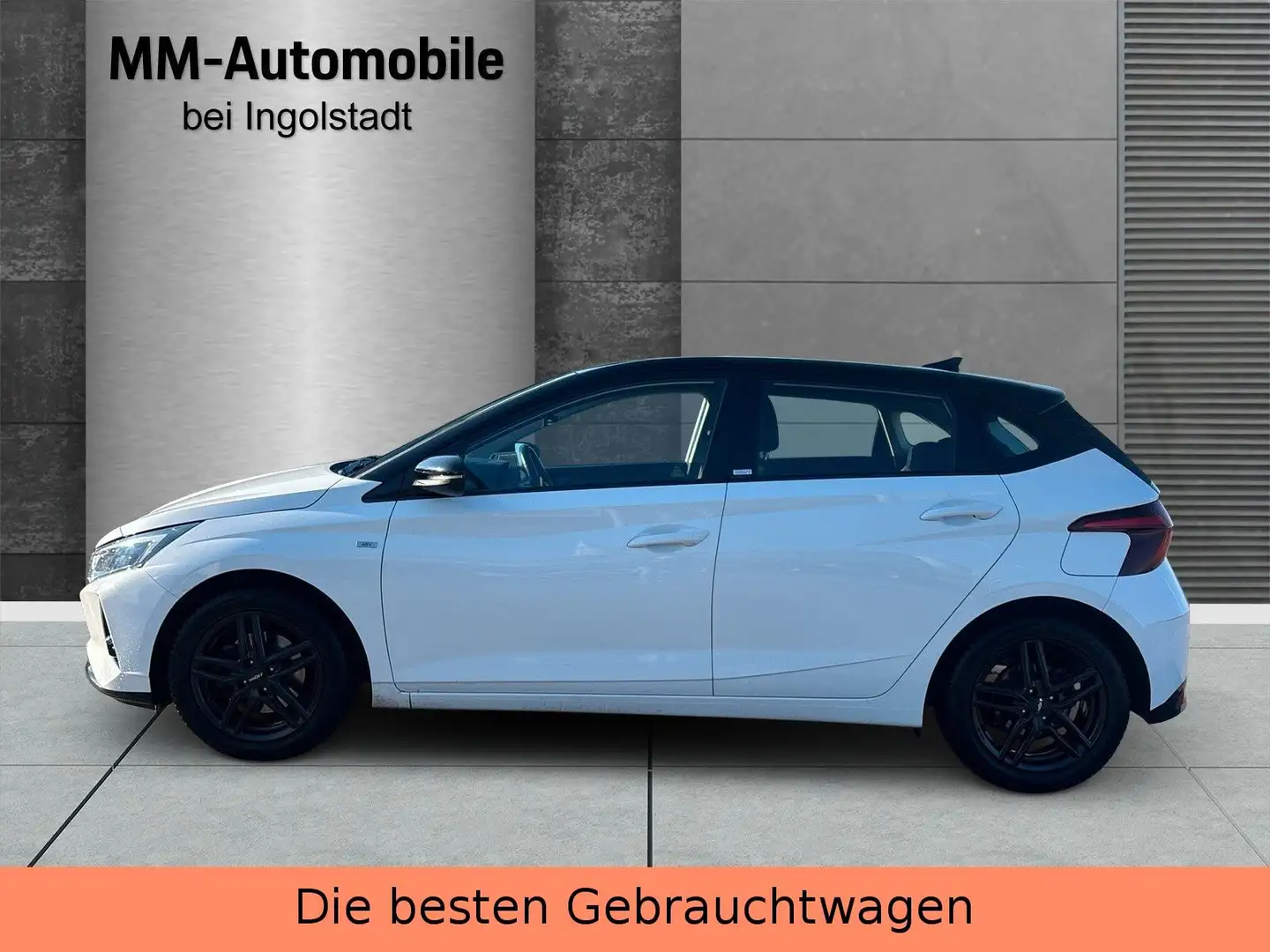 Hyundai i20 Trend Mild-Hybrid-WENIG KM-48V-1.0 T-GDi-TOP Weiß - 2