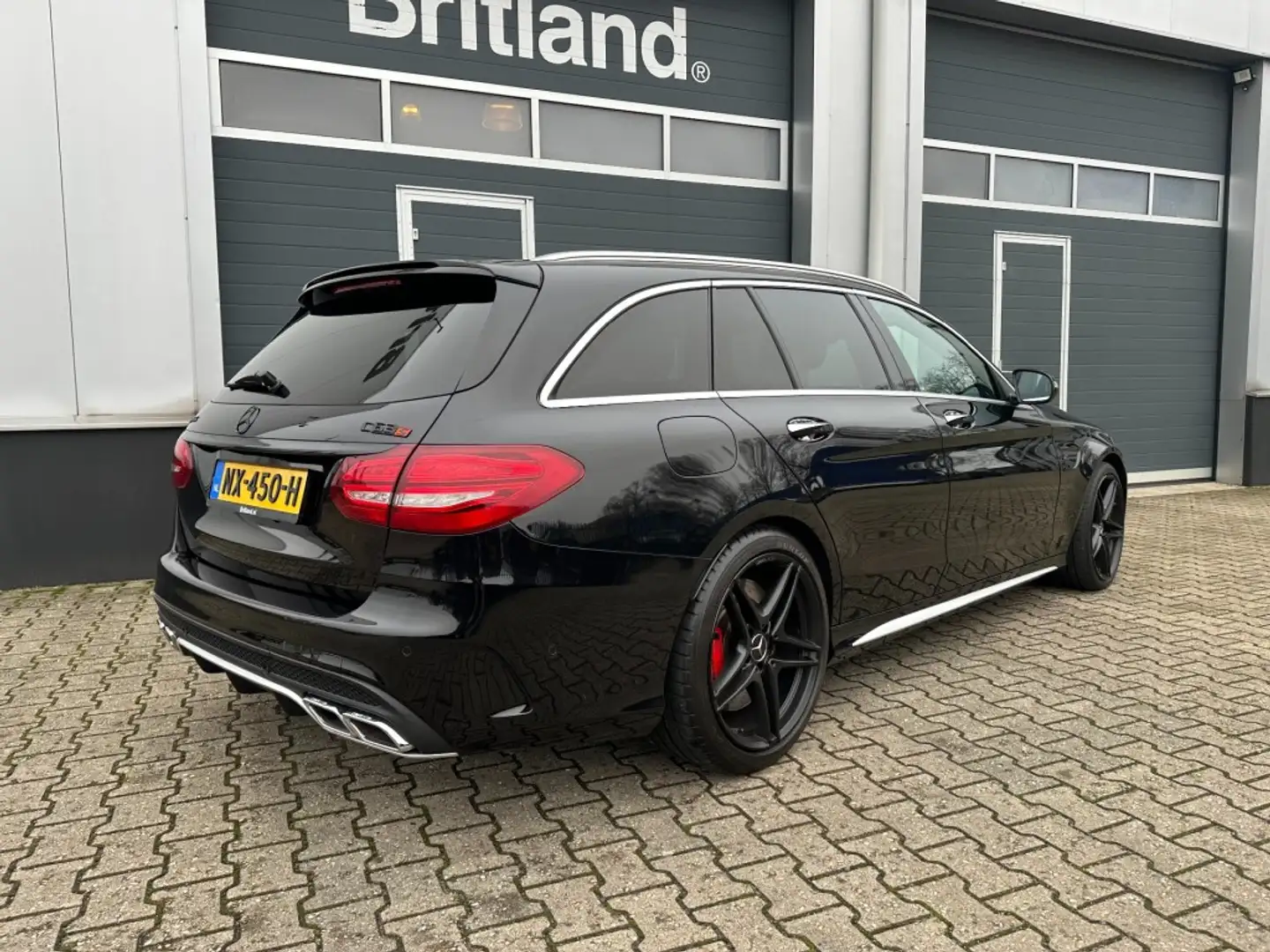 Mercedes-Benz C 63 AMG AMG C63 S 510pk bj2015 *Pano *Adaptive *Burmester Fekete - 2