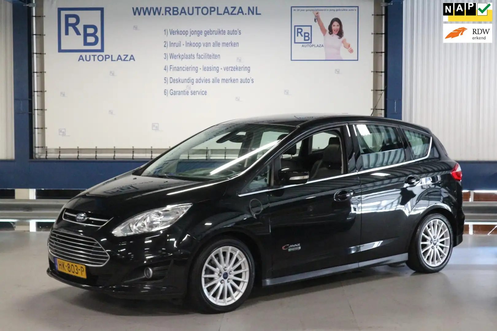 Ford C-Max 2.0 Plug-in Hybrid Titanium 12 MAANDEN GARANTIE ! Negro - 1
