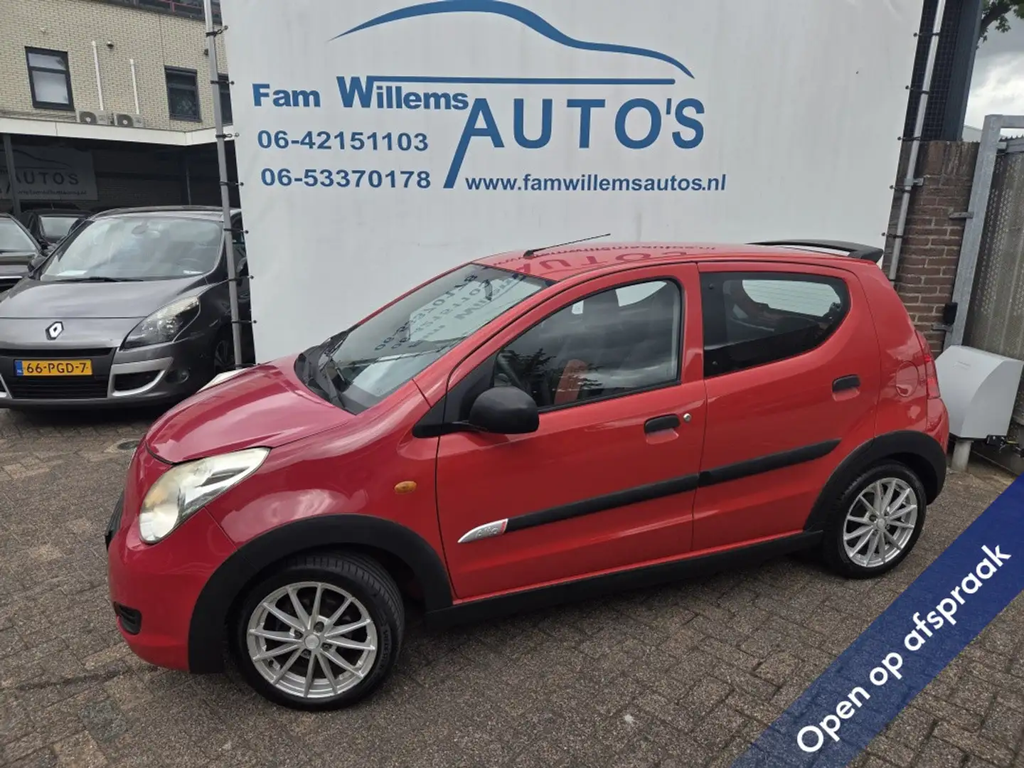 Suzuki Alto 1.0 Comfort Plus Airco Leder Rood - 1