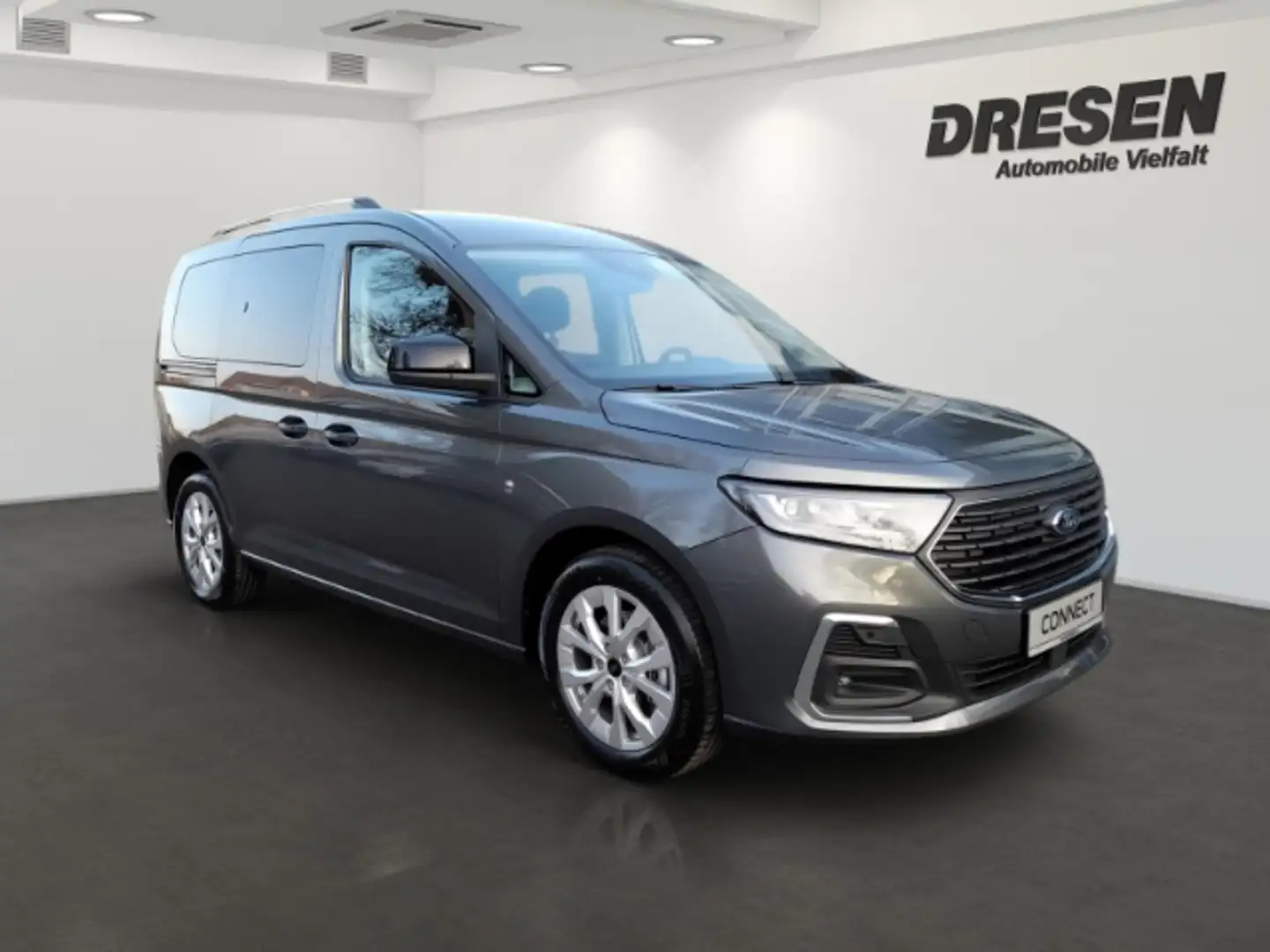 Ford Tourneo Connect Titanium L1 1,5l PHEV Navi Ganzjahresreifen LED AC Grau - 2