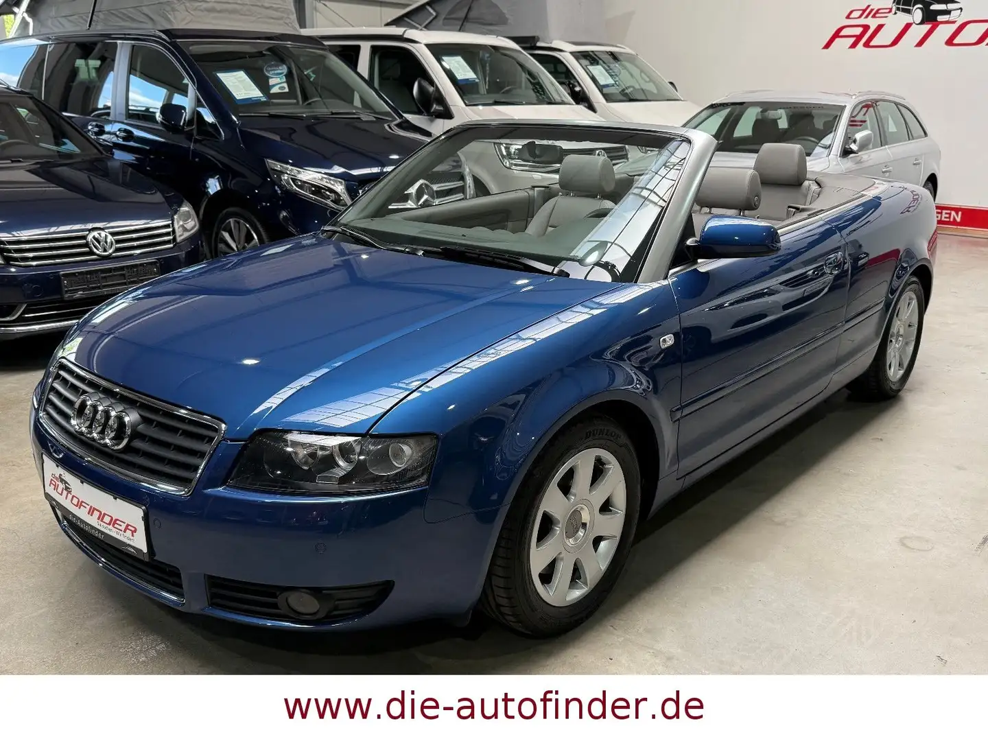 Audi A4 Cabriolet 1.8 T Leder,Sitzheizung,PDC,orig.KM Bleu - 1