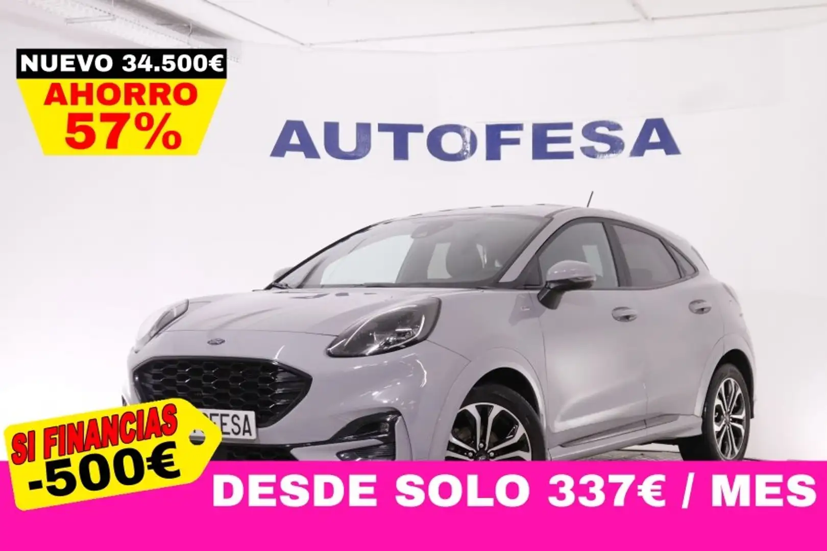 Ford Puma 1.0 MHEV ECOBOOST ST LINE 125CV 5P # NAVY, PARKTRO - 1