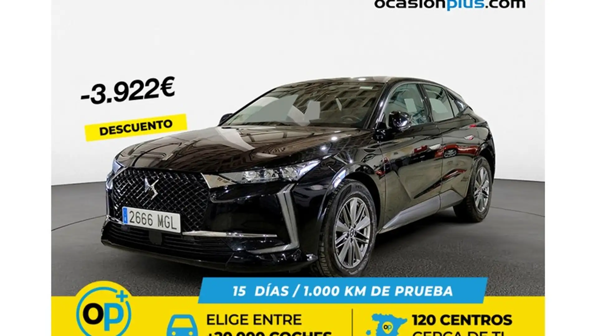 DS Automobiles DS 4 BlueHDi Bastille Aut. 130 Negro - 1