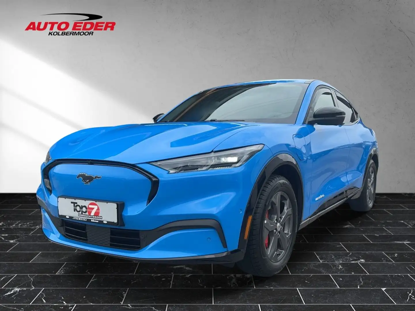 Ford Mustang Mach-E AWD Bluetooth Navi LED Vollleder Blau - 2