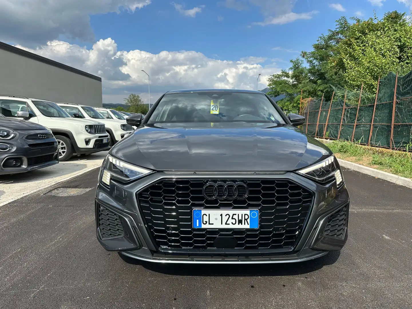 Audi A3 Sportback 40 2.0 tdi Sline edition quattro stronic Grigio - 2