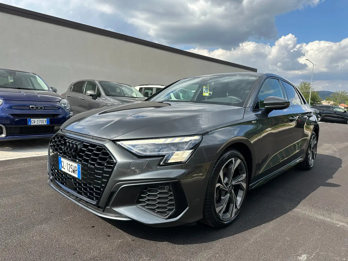 Audi A3 Sportback 40 2.0 tdi Sline edition quattro stronic Grigio - 1