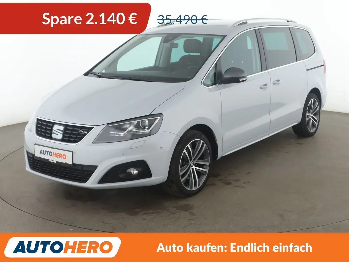 SEAT Alhambra 1.4 TSI FR-Line Aut.*NAVI*CAM*ACC* Weiß - 1