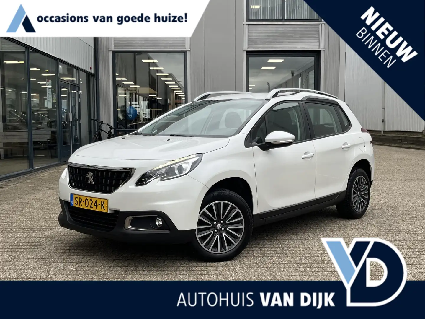 Peugeot 2008 1.2 PureTech Active | NL Auto/2e Eig./Voll.Histori Wit - 1