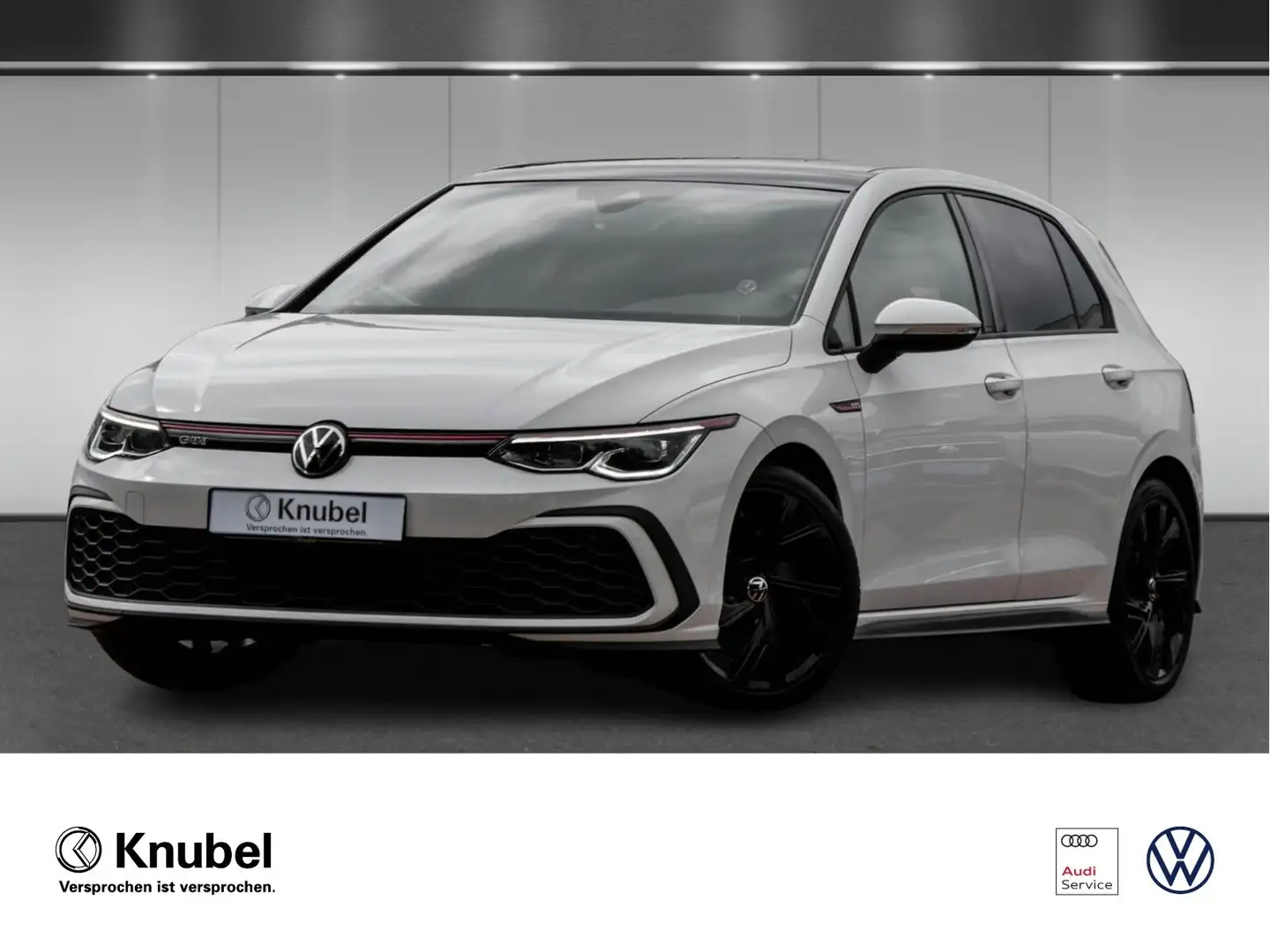 Volkswagen Golf VIII GTI DSG IQ.Light Navi Pano 18" TravelAss. Weiß - 1