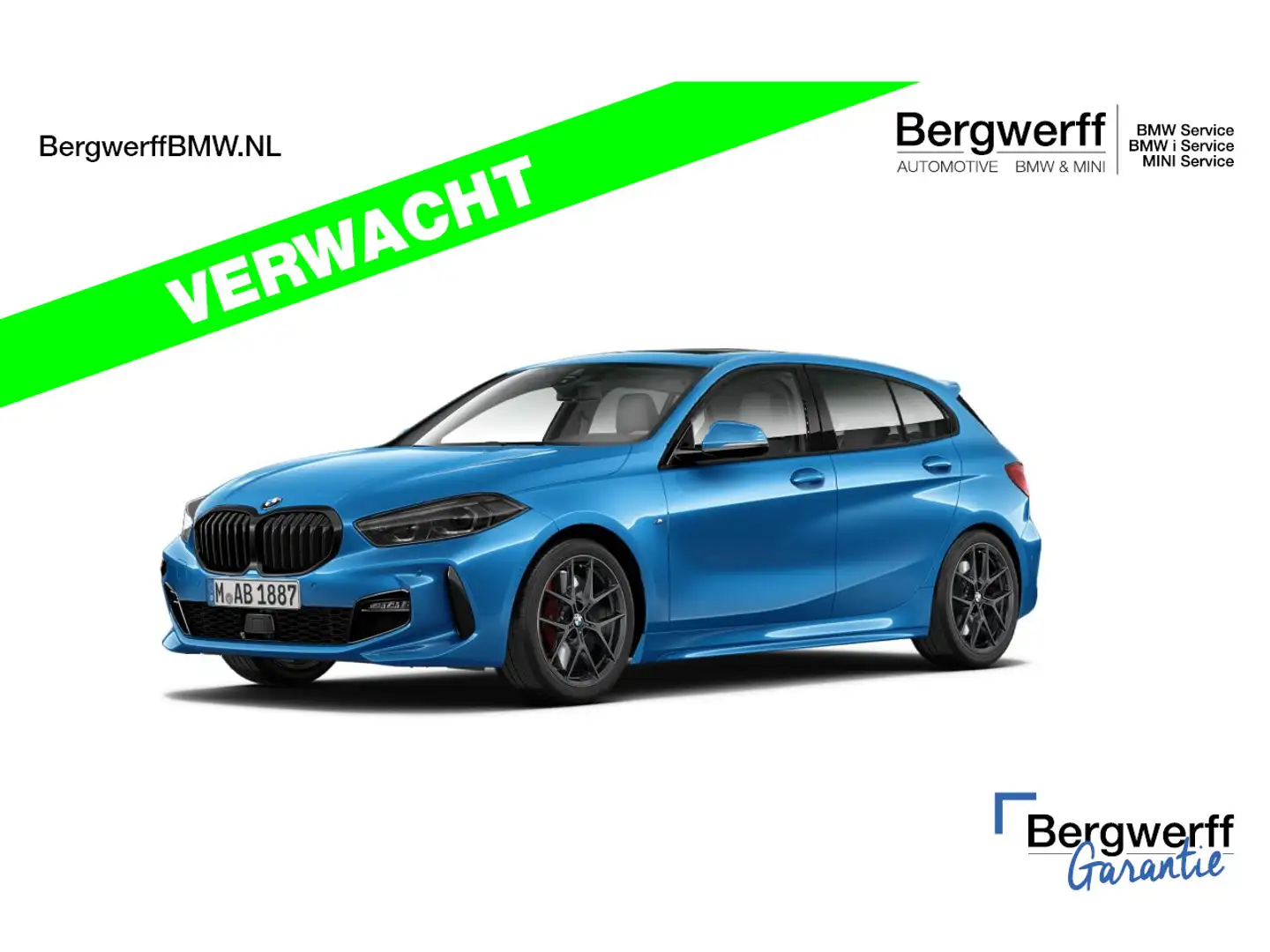 BMW 118 1-serie 118i M-Sport Pro - Pano - Harman Kardon - Blauw - 1