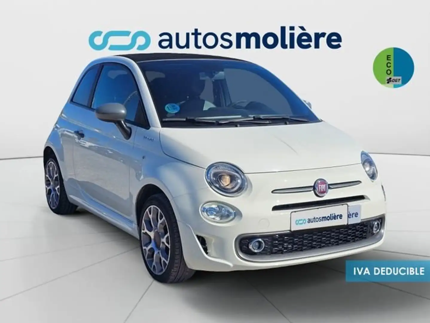 Fiat 500C 1.0 Hybrid Sport 52kW Blanco - 2