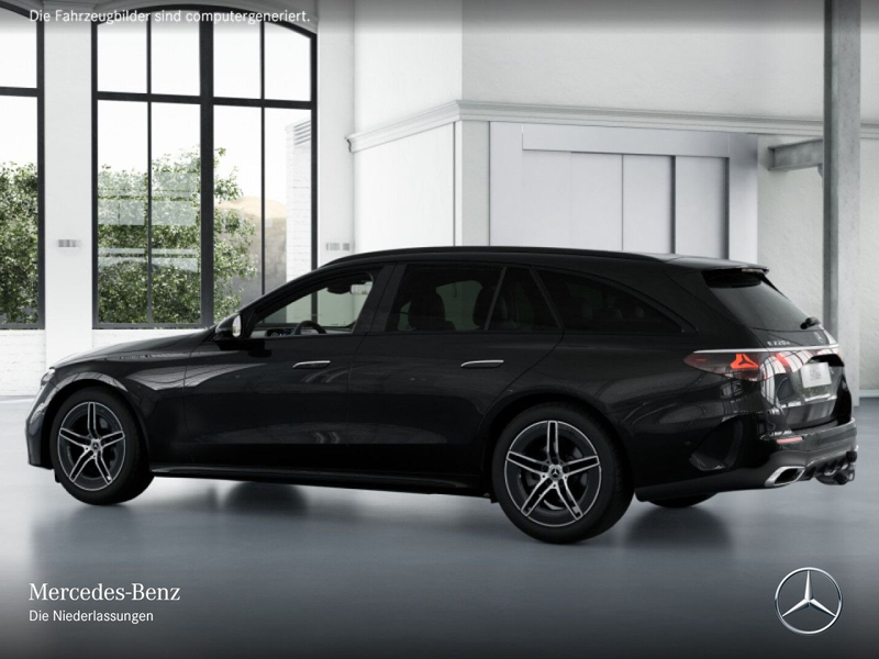 Mercedes-Benz E 220 d T Edition AMG-Line Fahrass 360° Distr. AHK — photo 14