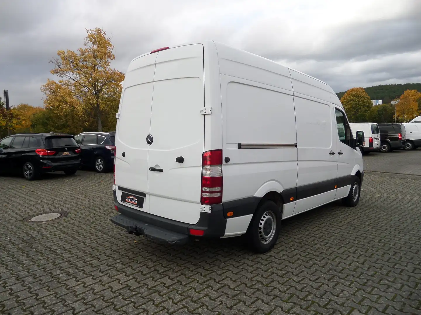 Mercedes-Benz Sprinter 316 cdi Hoch+Lang+Navi+Klima+AHK+Holzboden+3Sitzer Weiß - 2