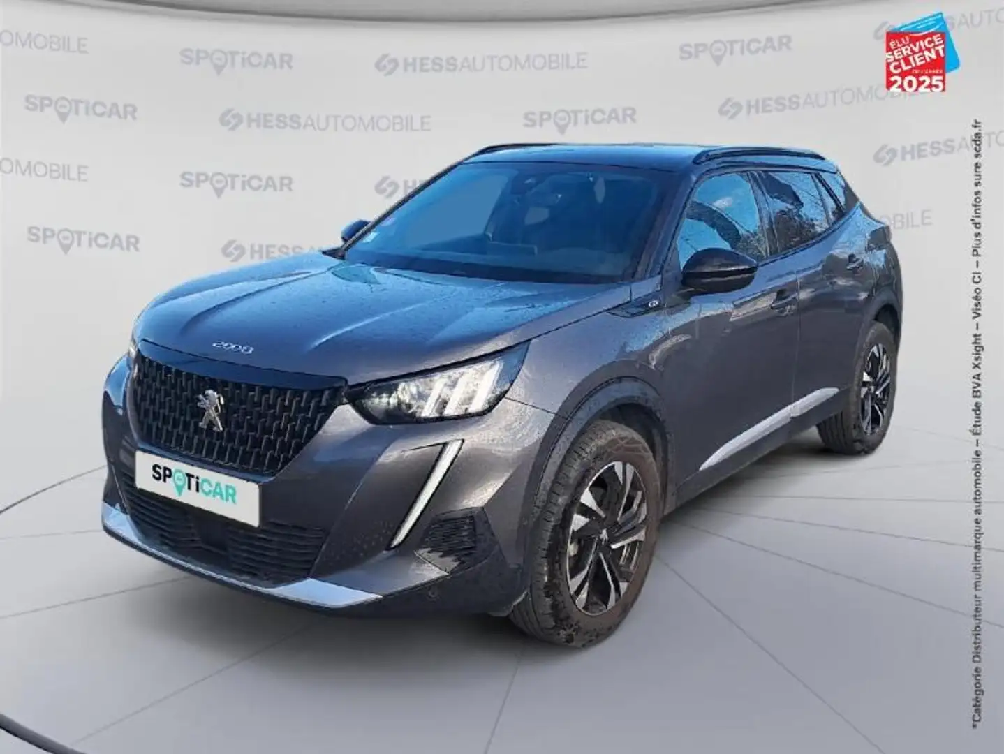 Peugeot 2008 1.2 PureTech 130ch S/S GT GPS Camera Grijs - 1