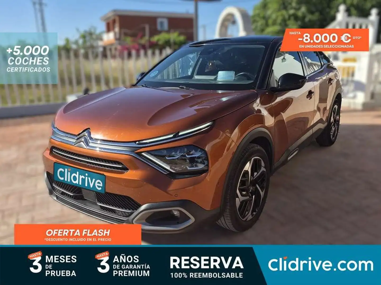 Citroen C4 1.5 BlueHDI S&S Shine EAT8 130 Naranja - 1