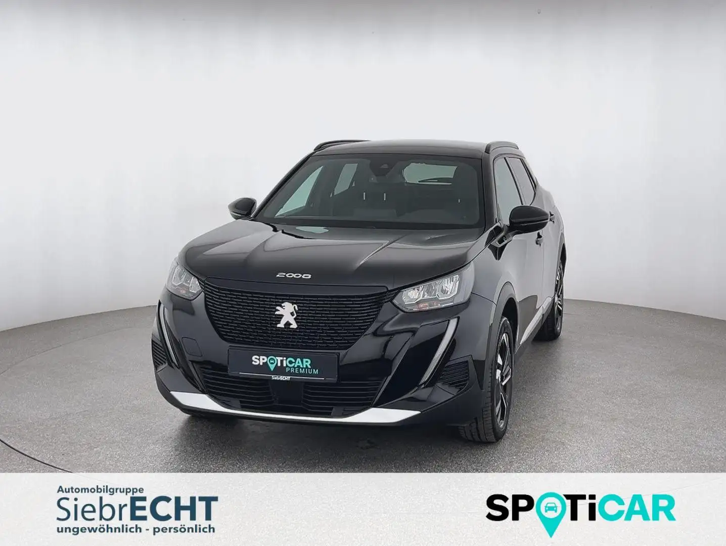 Peugeot 2008 e- Allure Pack *NAVI*RFK*DAB*uvm Schwarz - 1